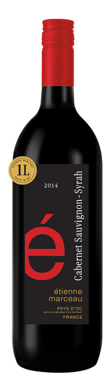 Cabernet-Sauvignon/Syrah Etienne Marceau vin pays d'Oc 2020