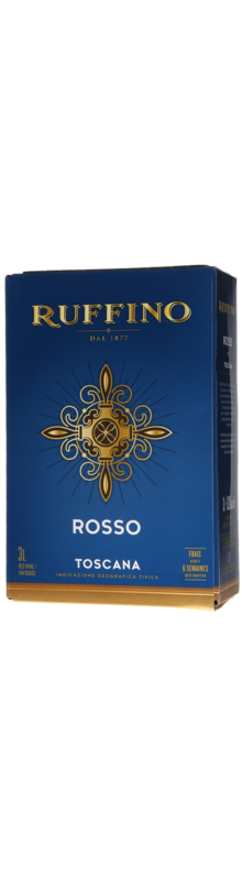 Indicazione geografica protetta (IGP) Ruffino Rosso Toscana - 3L 2019