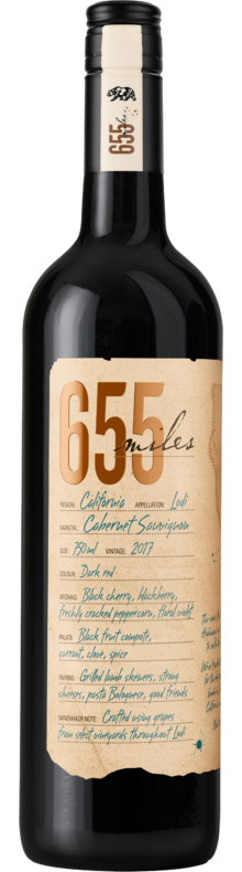 655 Miles Cabernet Sauvignon Lodi 2019