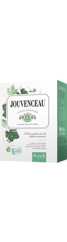 Jouvenceau Cuv&eacute;e H&eacute;ritage blanc 