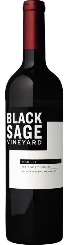 Black Sage Merlot Vall&eacute;e de l'Okanagan 2020